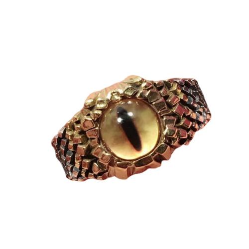 Brass Finger Ring, with Resin, fashion jewelry & Unisex, more colors for choice, Inner diameter 17mm, Sold By PC