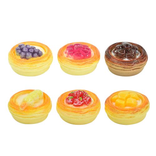 Mobile Phone DIY Decoration, Resin, food shape, epoxy gel, mixed colors, 20x11mm, Approx 100PCs/Bag, Sold By Bag