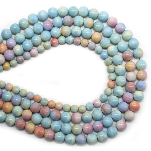 Gemstone Jewelry Beads, Natural Stone, Round, DIY & different size for choice, more colors for choice, Sold By Strand