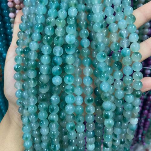 Natural Chalcedony Bead, Round, DIY & different size for choice, more colors for choice, Sold By Strand