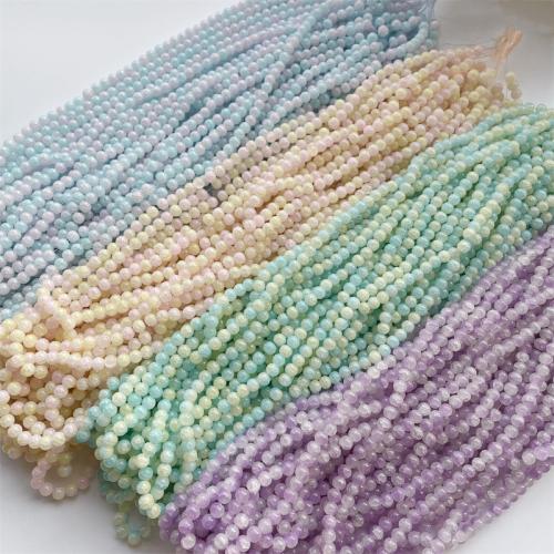 Fashion Glass Beads, Round, DIY, more colors for choice, 10mm, 84PCs/Strand, Sold By Strand