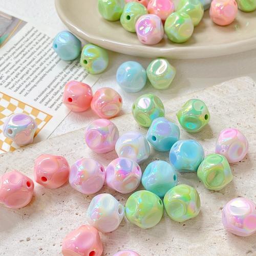 Acrylic Jewelry Beads, DIY, more colors for choice, 16mm, 245PCs/Bag, Sold By Bag