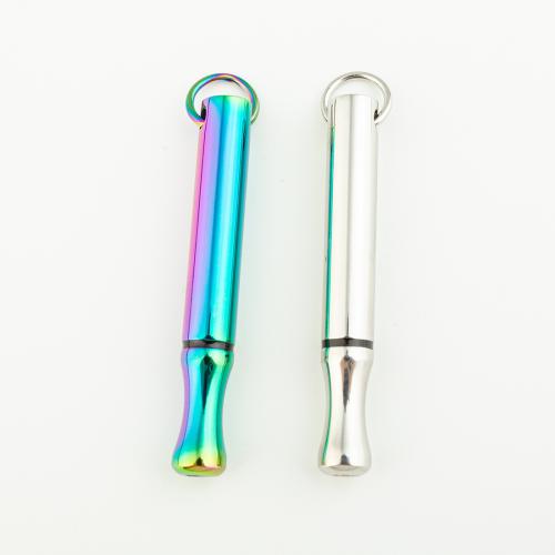 Stainless Steel Pendants, 304 Stainless Steel, Vacuum Ion Plating, DIY, more colors for choice, 50x7mm, Hole:Approx 7mm, Sold By PC