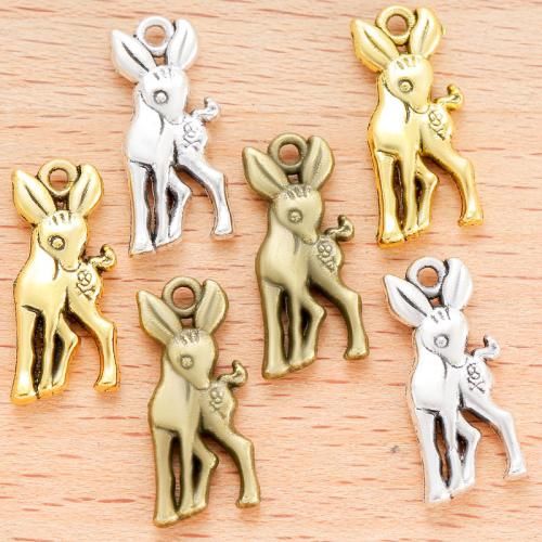 Tibetan Style Animal Pendants, plated, DIY, more colors for choice, 19x8mm, 100PC/Bag, Sold By Bag