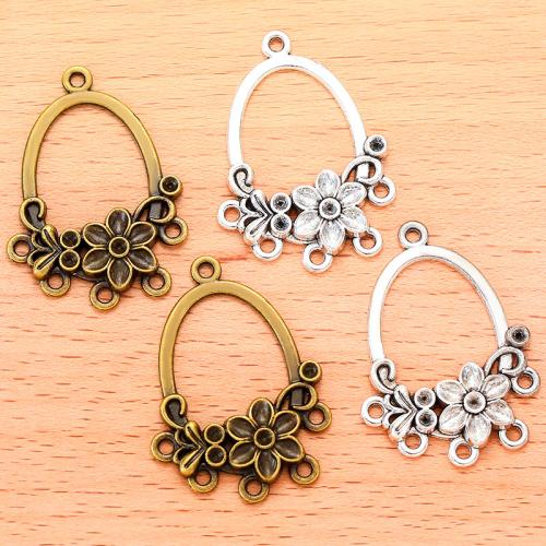 Zinc Alloy Connector plated DIY & 1/5 loop Sold By Bag