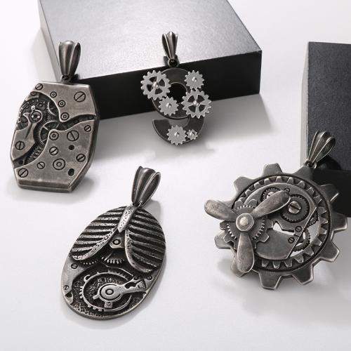 Bijoux pendentifs en acier inoxydable , Acier inoxydable 304, styles différents pour le choix & pour homme, plus de couleurs à choisir, Vendu par PC