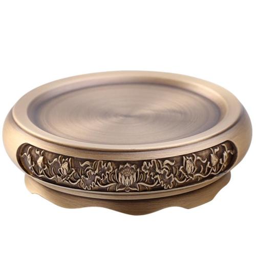 Brass Incense Burner Base, for home and office & durable, 108x31mm, Sold By PC