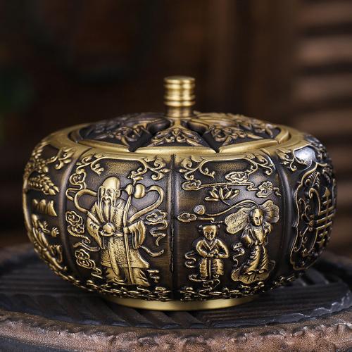 Brass Incense Burner, half handmade, for home and office & durable & different styles for choice, Sold By PC