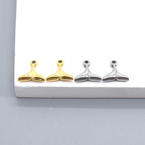 Edelstahl Schmuck Anhänger, 304 Edelstahl, DIY, keine, 10x10mm, 6PCs/Tasche, verkauft von Tasche