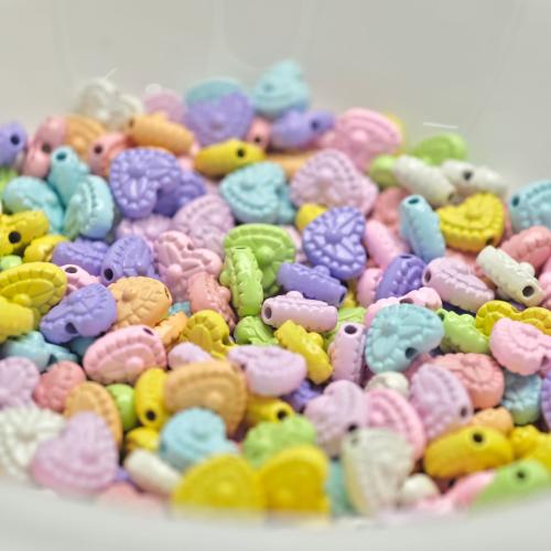 Tibetan Style Spacer Beads, Heart, stoving varnish, DIY, more colors for choice, 8mm, Sold By PC