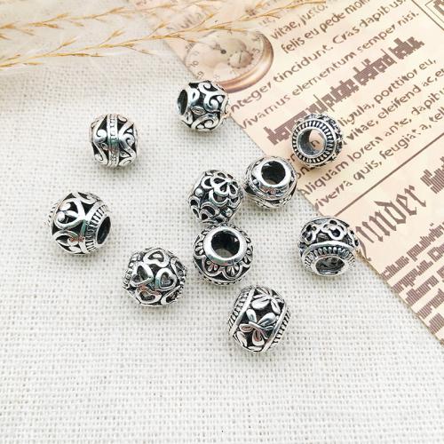 Zinc Alloy Jewelry Beads DIY & hollow Approx 4mm Sold By PC