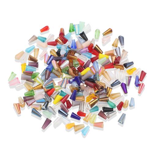 Mode Glasperlen, Glas, DIY, keine, 3x6mm, ca. 120PCs/Tasche, verkauft von Tasche