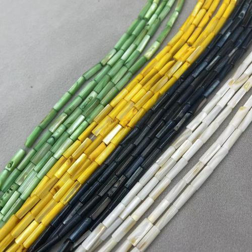 Natural Freshwater Shell Beads, DIY, more colors for choice, 13x4mm, Sold By PC