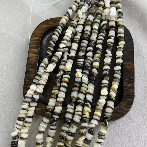 Natural Freshwater Shell Beads, irregular, DIY & different materials for choice, more colors for choice, 6x2mm, 110PCs/Strand, Sold By Strand