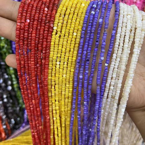 Natural Freshwater Shell Beads, irregular, DIY, more colors for choice, 3mm, 175PCs/Strand, Sold By Strand