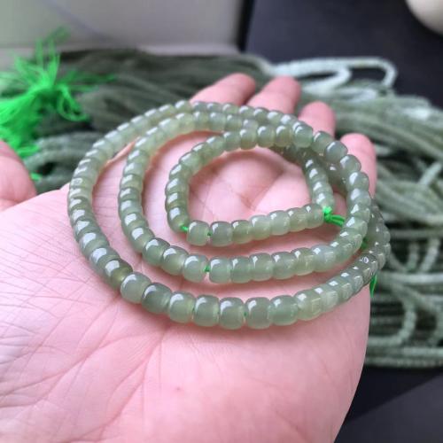 Natural Jade Beads Hetian Jade DIY Approx Sold By Strand