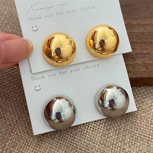 Tibetan Style Stud Earring, plated, for woman, more colors for choice, 15x15mm, Sold By Pair