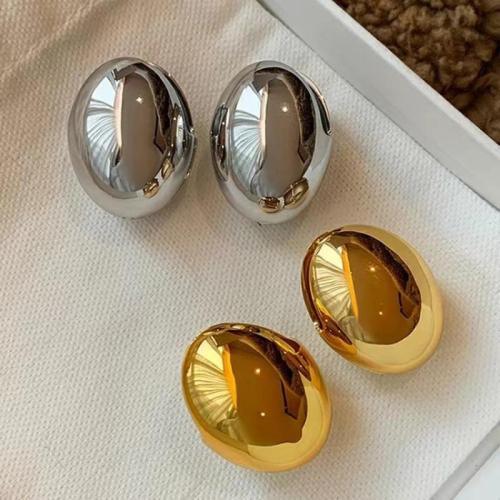 Tibetan Style Stud Earring, plated, for woman, more colors for choice, 31x25mm, Sold By Pair