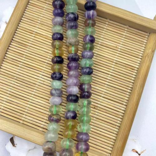 Natural Fluorite Beads Colorful Fluorite DIY 8mm Sold By Strand