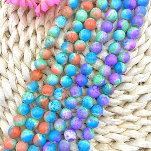 Gemstone Jewelry Beads Natural Stone Round DIY 8mm Sold By Strand