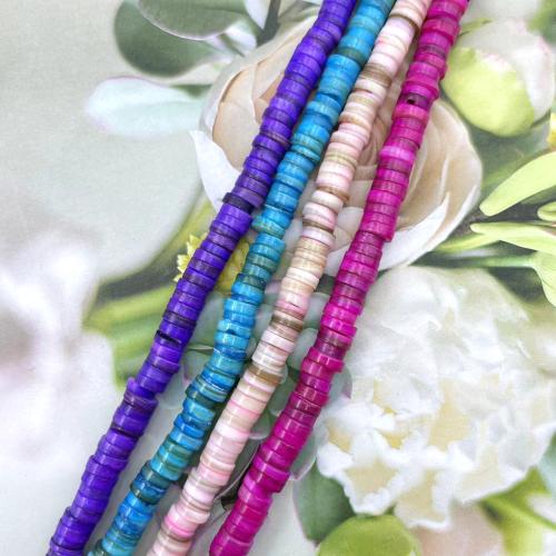 Natural Freshwater Shell Beads Round DIY 6mm Sold By Strand