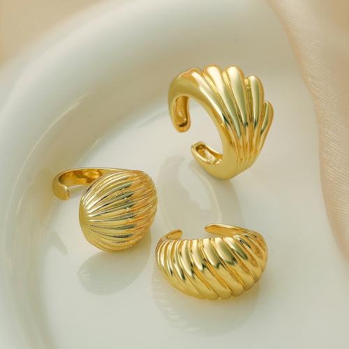 Brass Finger Ring gold color plated fashion jewelry golden nickel lead & cadmium free Sold By PC