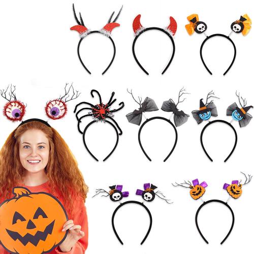 PET Hair Band, kanssa huopa, puoli käsintehty, Halloween Design & Unisex & eri tyylejä valinta, Myymät PC