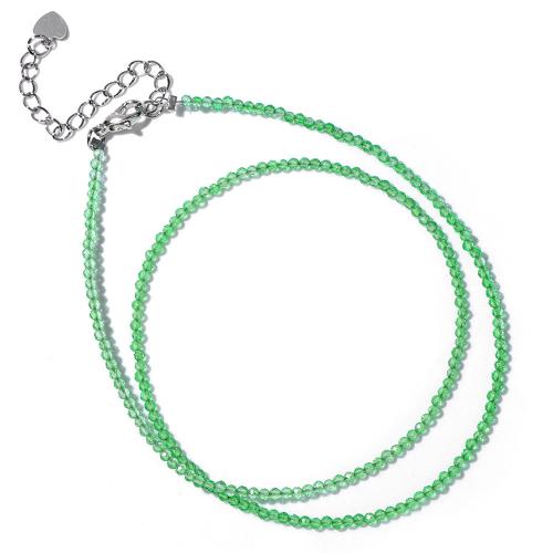 Collier bijoux de pierre gemme, alliage de zinc, avec Pierre naturelle, fait à la main, différents matériaux pour le choix & pour femme, plus de couleurs à choisir, Vendu par PC