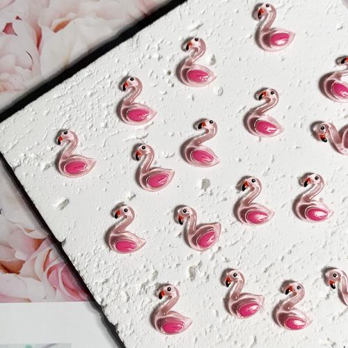 3D Nail Art Dekoration, Harz, DIY, Rosa, 20PCs/Tasche, verkauft von Tasche