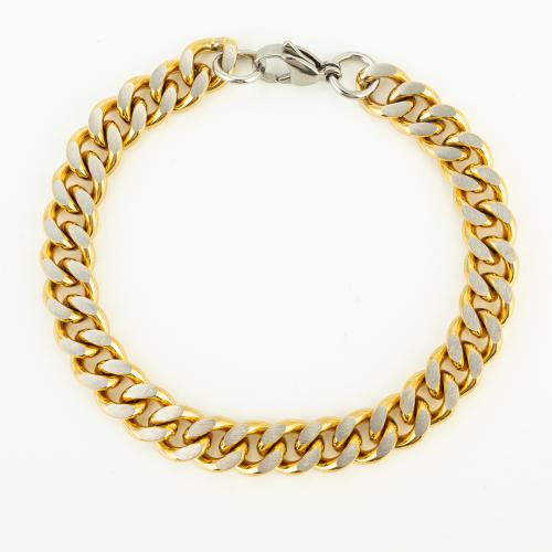 Stainless Steel Jewelry Bracelet 304 Stainless Steel fashion jewelry & Unisex Length Approx 21 cm Sold By PC