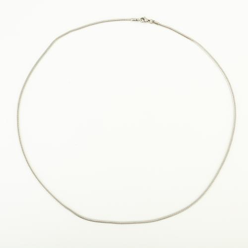 Chaîne collier , Acier inoxydable 304, bijoux de mode & unisexe, Longueur:Environ 60 cm, Vendu par PC