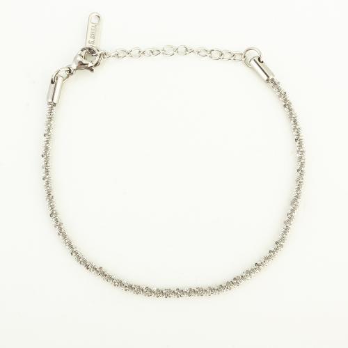 Stainless Steel Jewelry Bracelet, 304 Stainless Steel, fashion jewelry & Unisex, Length:Approx 22 cm, Sold By PC