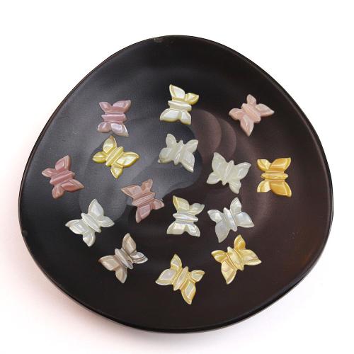 Natural Seashell Beads, Butterfly, DIY & different size for choice, more colors for choice, Sold By PC