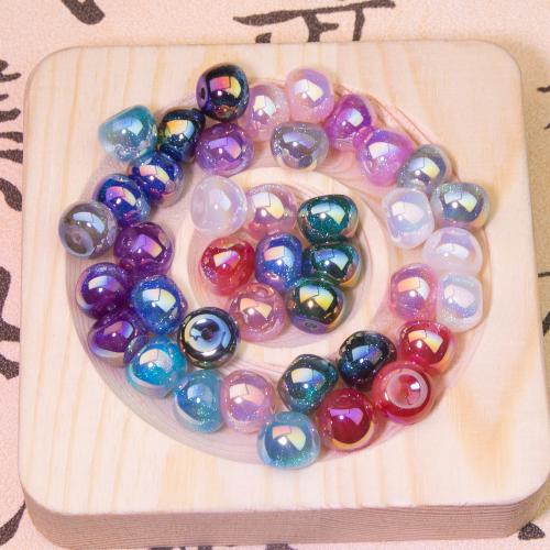 Acrylic Jewelry Beads, DIY, more colors for choice, 8.50x11mm, Hole:Approx 2mm, 20PCs/Bag, Sold By Bag