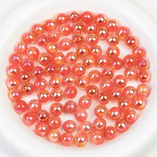 Resin Jewelry Beads, Round, DIY, more colors for choice, 10mm, Hole:Approx 2mm, 20PCs/Bag, Sold By Bag