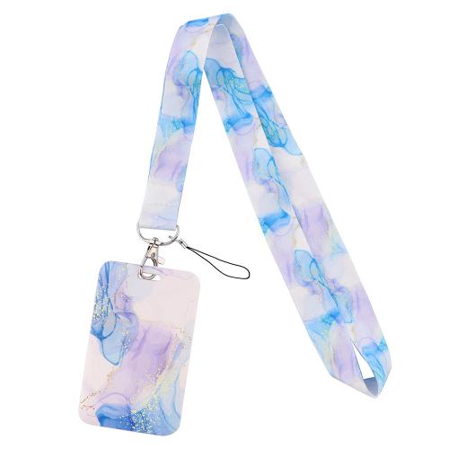 Lanyard card Holder, Tibetan Style, with Polyester & Plastic, portable & multifunctional & different styles for choice, more colors for choice, Sold By PC