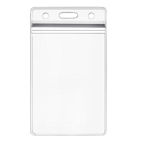 PVC Plastic Card Holder, different styles for choice & waterproof, clear, Sold By PC