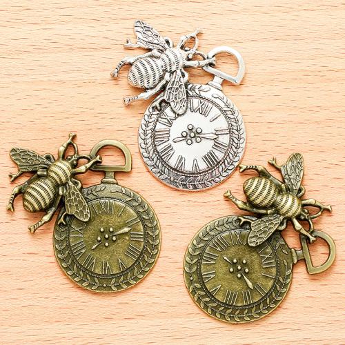 Tibetan Style Pendants, plated, DIY, more colors for choice, 50x35mm, 100PC/Bag, Sold By Bag