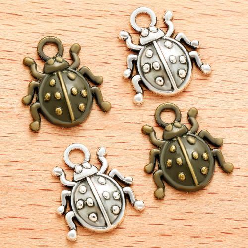 Zinc Alloy Animal Pendants Insect plated DIY Sold By Bag