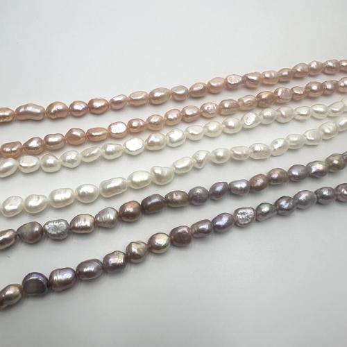 Keshi Cultured Freshwater Pearl Beads, DIY, more colors for choice, 5-6mm, Sold Per Approx 37 cm Strand