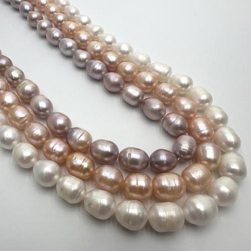 Cultured Rice Freshwater Pearl Beads, DIY, more colors for choice, 9-10mm, Sold Per Approx 37 cm Strand