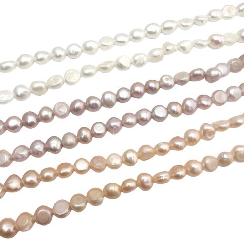 Keshi Cultured Freshwater Pearl Beads, DIY, more colors for choice, 6-7mm, Sold Per Approx 36 cm Strand