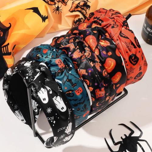 Cloth Hair Band, Bat, Halloween Jewelry Gift & different designs for choice & for woman, more colors for choice, Sold By PC