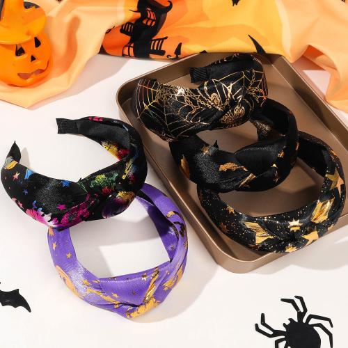 Tkanina Hair Band, Šišmiš, Halloween Nakit Gift & različitih stilova za izbor & različitih dizajna za izbor & za žene, više boja za izbor, Prodano By PC