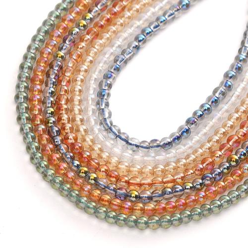 Fashion Glass Beads, DIY, more colors for choice, 3mm, Hole:Approx 0.5mm, Approx 170PCs/Bag, Sold By Bag