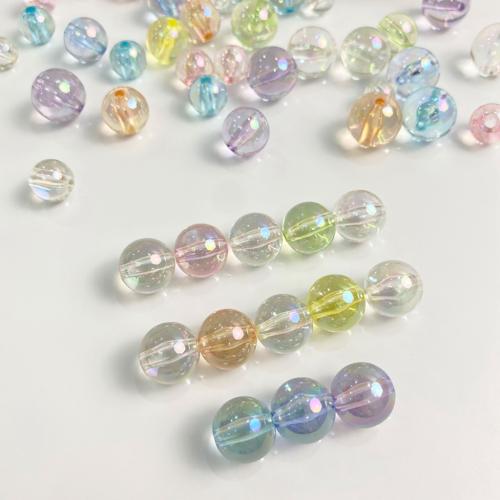 Transparent Acrylic Beads, Round, DIY & different size for choice, more colors for choice, Sold By Bag