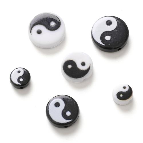 Acrylic Jewelry Beads, DIY & different size for choice, more colors for choice, Hole:Approx 1mm, 5PCs/Bag, Sold By Bag