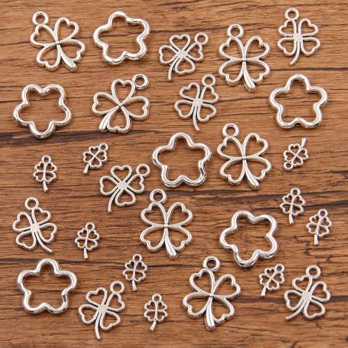 Tibetan Style Pendants, antique silver color plated, DIY & different size for choice, more colors for choice, nickel, lead & cadmium free, Approx 100PCs/Bag, Sold By Bag