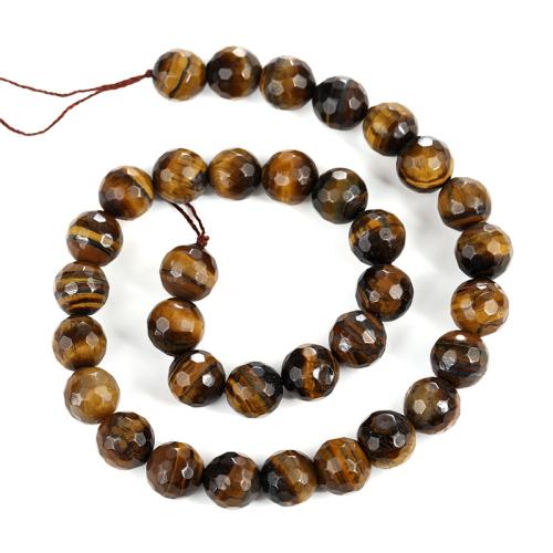 Natural Tiger Eye Beads DIY & faceted yellow Sold Per Approx 38 cm Strand