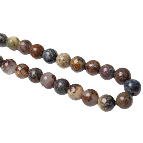 Gemstone Jewelry Beads, Pietersite, polished, DIY & different size for choice, Sold By Strand